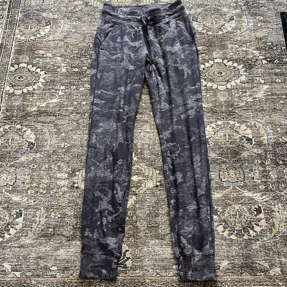 Lululemon Ready To Rulu Pant Joggers Incognito Camo Black Women's Size 4